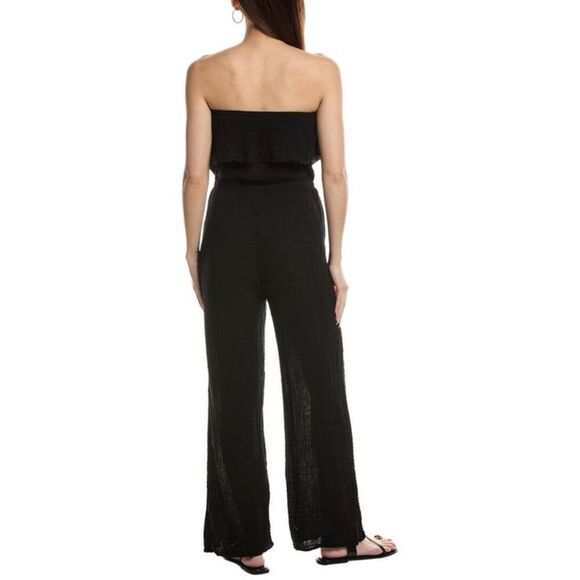 NWOT Michael Stars Womens Riya Jumpsuit, Black
 size XS-Y1 - Picture 2 of 6